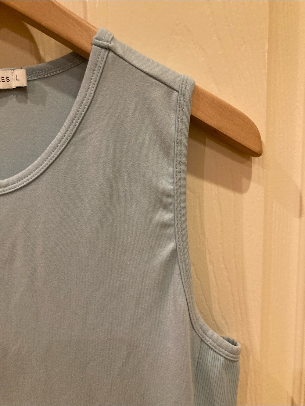Sincerely Jules Pale Blue Shift Dress Sleeveless Mini Casual Chic - Picture 6 of 9